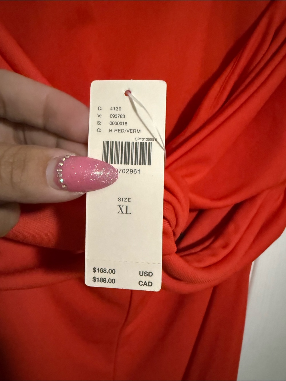 Anthropologie Red Halter Dress - Picture 7 of 9